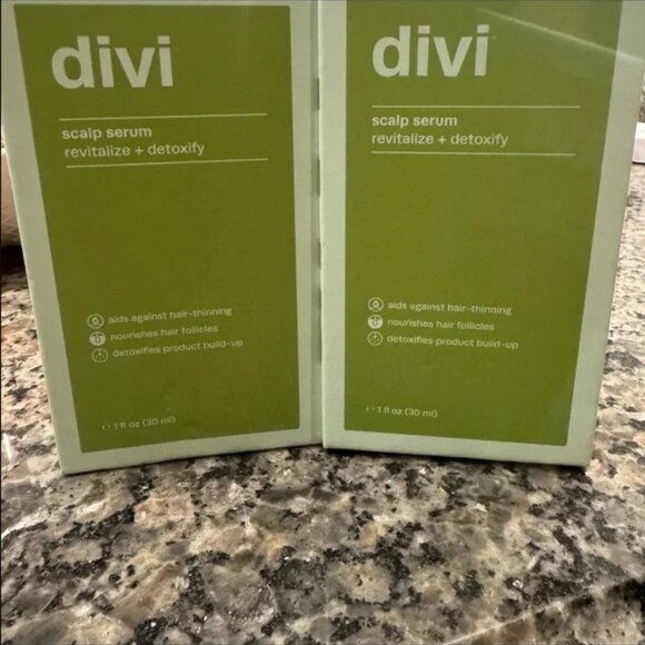 Divi Other - 2PACK NEW divi Scalp Serum - Revitalize & Detoxify 30ML $96 msrp hair treatment